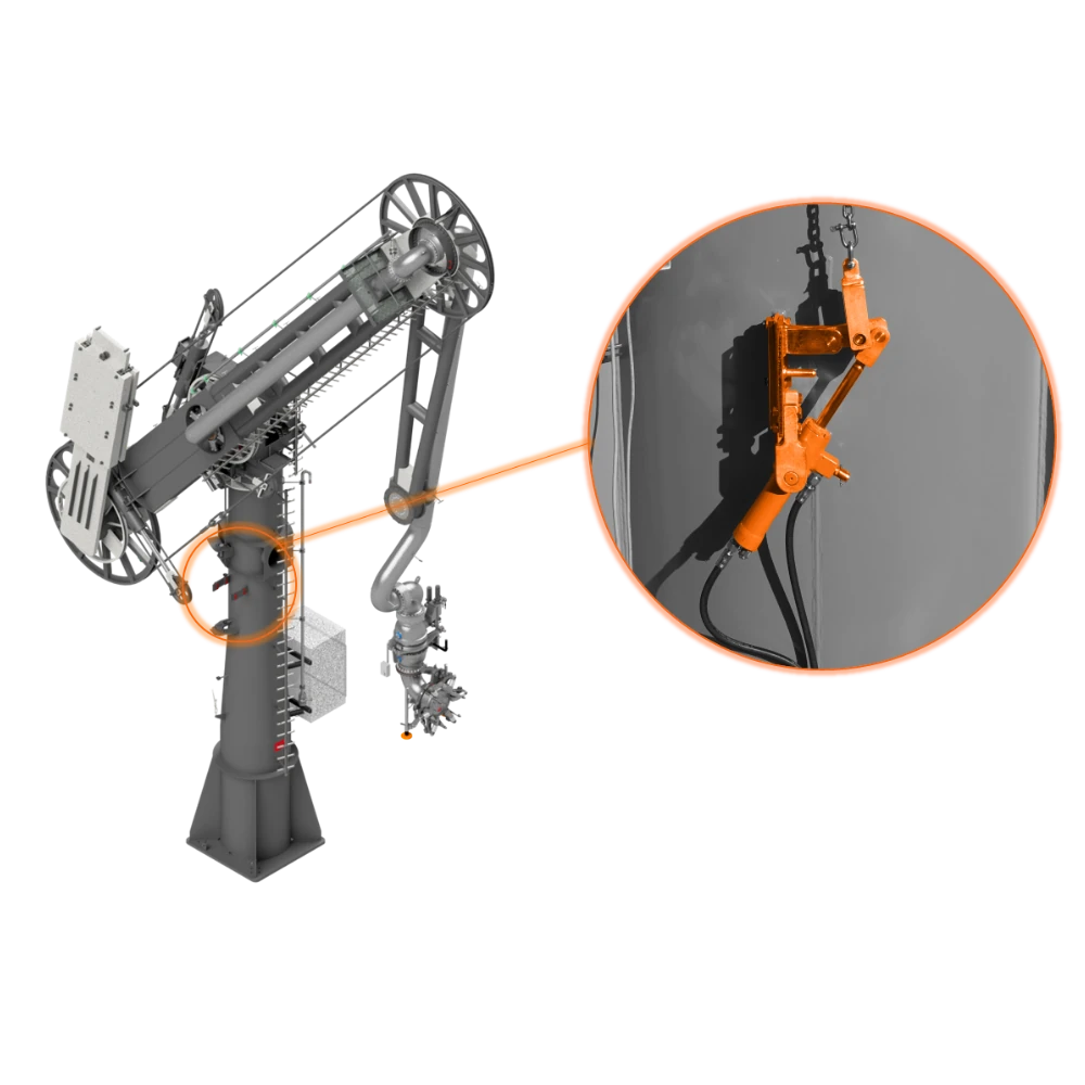 Hydraulic Arm Lock — SVT component rendering